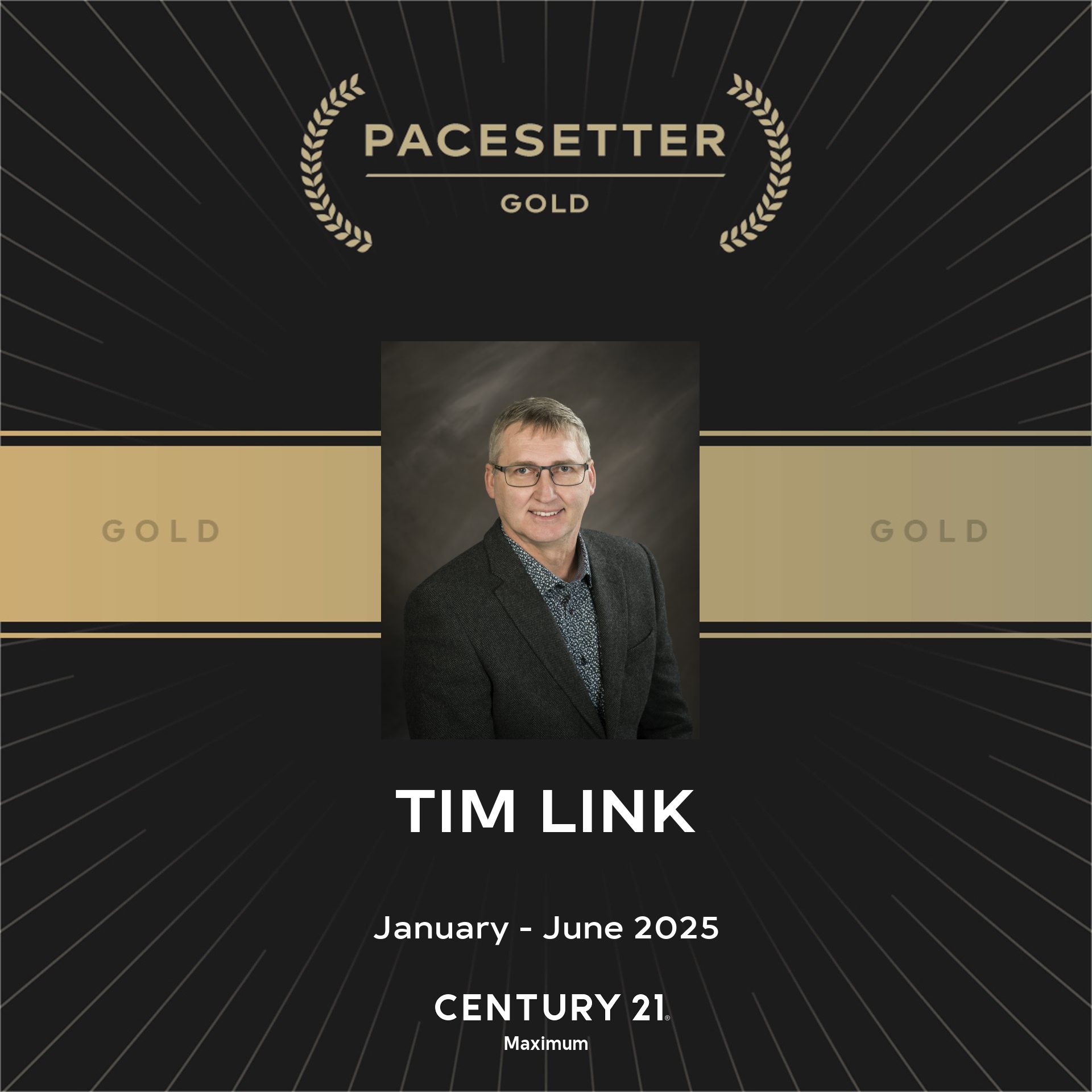 Pace Setter Gold Award